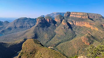I tre 'Rondawels' sul Blyde River Canyon